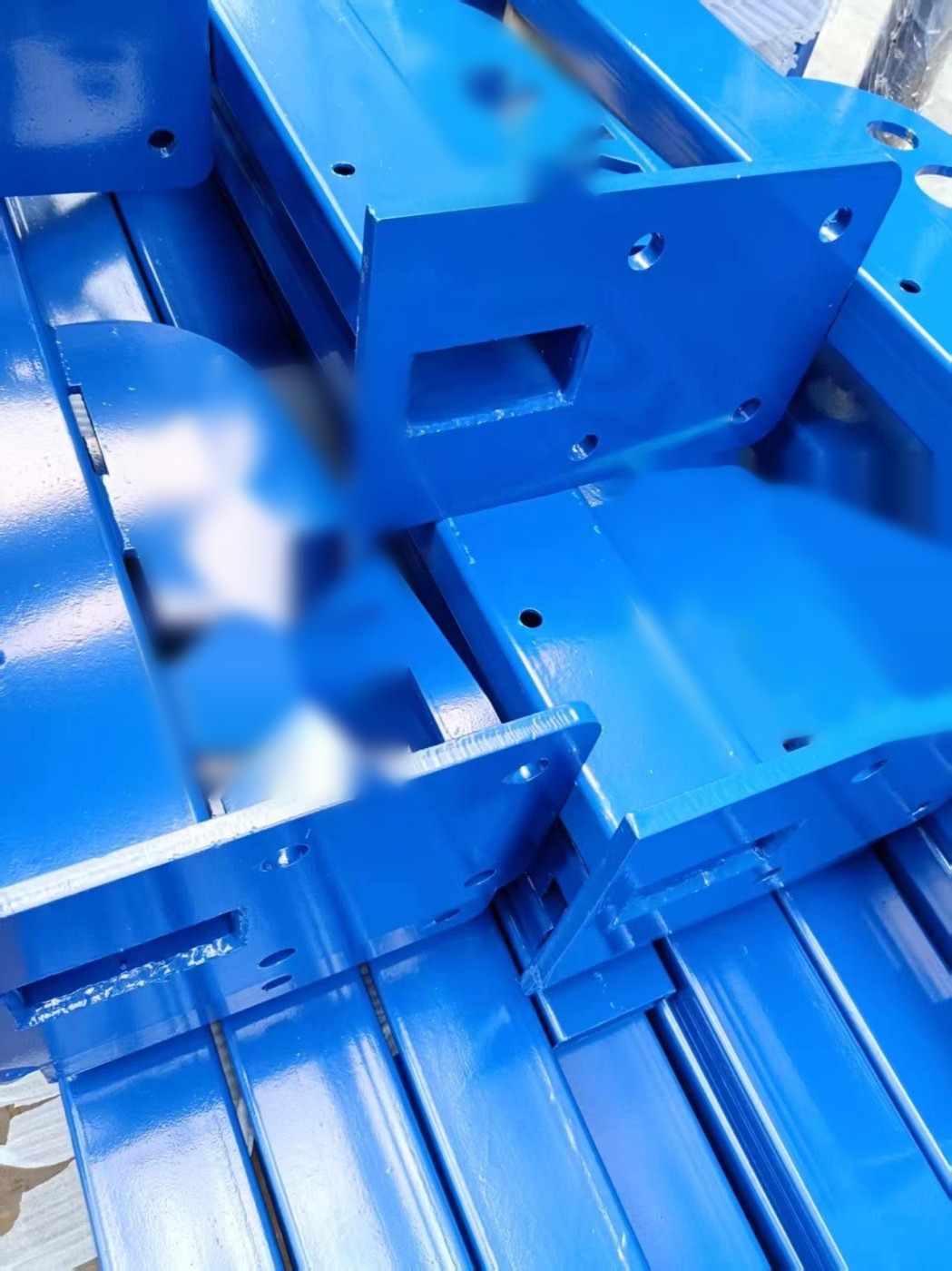 Composants de terrain en acier thermolaqué à l'usine
